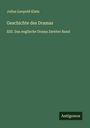 Julius Leopold Klein: Geschichte des Dramas, Buch