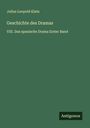 Julius Leopold Klein: Geschichte des Dramas, Buch