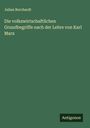 Julian Borchardt: Die volkswirtschaftlichen Grundbegriffe nach der Lehre von Karl Marx, Buch