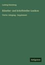 Ludwig Eisenberg: Künstler- und Schriftsteller-Lexikon, Buch
