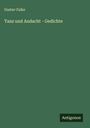 Gustav Falke: Tanz und Andacht - Gedichte, Buch