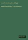 Jean Nicolas Grou: Characteristics of True Devotion, Buch
