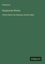 Klopstock: Klopstocks Werke, Buch