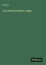 Boutain: Die Christin in unsern Tagen, Buch