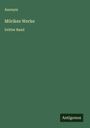 Anonym: Mörikes Werke, Buch