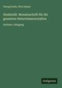Georg Krebs: Humboldt. Monatsschrift für die gesamten Naturwissenschaften, Buch