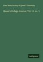 Alma Mater Society of Queen's University: Queen's College Journal, Vol. 13, no. 3, Buch