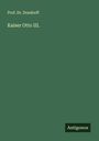 Dondorff: Kaiser Otto III., Buch
