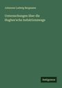 Johannes Ludwig Bergmann: Untersuchungen über die Hughes'sche Induktionswage, Buch