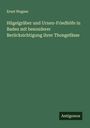 Ernst Wagner: Hügelgräber und Urnen-Friedhöfe in Baden mit besonderer Berücksichtigung ihrer Thongefässe, Buch
