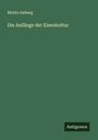 Moritz Alsberg: Die Anfänge der Eisenkultur, Buch