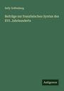 Selly Gräfenberg: Beiträge zur französischen Syntax des XVI. Jahrhunderts, Buch