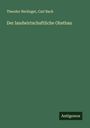 Theodor Nerlinger: Der landwirtschaftliche Obstbau, Buch