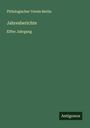 Philologischer Verein Berlin: Jahresberichte, Buch