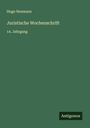 Hugo Neumann: Juristische Wochenschrift, Buch