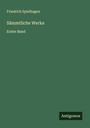 Friedrich Spielhagen: Sämmtliche Werke, Buch