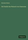 Hermann Heinze: Die Familie des Plutarch von Chaeronea, Buch