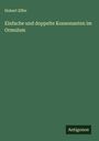 Hubert Effer: Einfache und doppelte Konsonanten im Ormulum, Buch