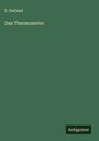 E. Gerland: Das Thermometer, Buch