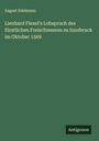 August Edelmann: Lienhard Flexel's Lobspruch des fürstlichen Freischiessens zu Innsbruck im Oktober 1569, Buch
