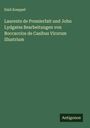 Emil Koeppel: Laurents de Premierfait und John Lydgates Bearbeitungen von Boccaccios de Casibus Virorum Illustrium, Buch