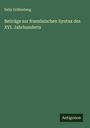 Selly Gräfenberg: Beiträge zur französischen Syntax des XVI. Jahrhunderts, Buch