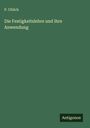 P. Uhlich: Die Festigkeitslehre und ihre Anwendung, Buch