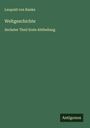 Leopold von Ranke: Weltgeschichte, Buch