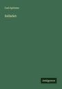 Carl Spitteler: Balladen, Buch
