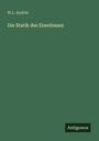 W. L. Andrée: Die Statik des Eisenbaues, Buch