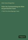 Julius Caesar Morgenthau: Ueber den Zusammenhang der Bilder auf griechischen Vasen, Buch