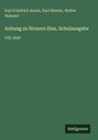 Karl Friedrich Ameis: Anhang zu Homers Ilias, Schulausgabe, Buch