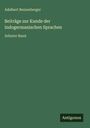 Adalbert Bezzenberger: Beiträge zur Kunde der indogermanischen Sprachen, Buch