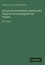 Uhlworm. Oscar: Botanisches Zentralblatt; referierendes Organ für das Gesamtgebiet der Botanik, Buch