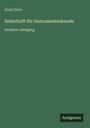 Ernst Dorn: Zeitschrift für Instrumentenkunde, Buch