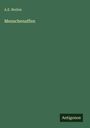 A. E. Brehm: Menschenaffen, Buch