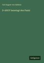 Carl August Von Gablenz: D-ANOY bezwingt den Pamir, Buch
