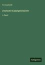 H. Knackfuß: Deutsche Kunstgeschichte, Buch