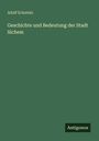 Adolf Eckstein: Geschichte und Bedeutung der Stadt Sichem, Buch