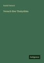 Rudolf Dietsch: Versuch über Thukydides, Buch