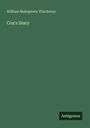 William Makepeace Thackeray: Cox's Diary, Buch