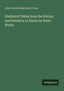 John James Robertson Croes: Statistical Tables from the History and Statistics of American Water Works, Buch