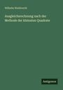 Wilhelm Weitbrecht: Ausgleichsrechnung nach der Methode der kleinsten Quadrate, Buch