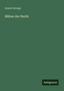 Amara George: Blüten der Nacht, Buch