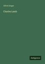 Alfred Ainger: Charles Lamb, Buch