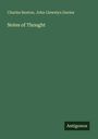 Charles Buxton: Notes of Thought, Buch