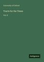 University Of Oxford: Tracts for the Times, Buch