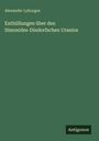 Alexander Lykurgos: Enthüllungen über den Simonides-Dindorfschen Uranios, Buch