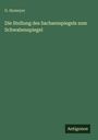 G. Homeyer: Die Stellung des Sachsenspiegels zum Schwabenspiegel, Buch