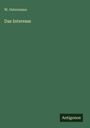 W. Ostermann: Das Interesse, Buch